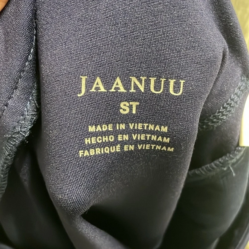 Jaanuu NWT Scrub Navy Legging Pants Size Small Tall - Picture 4 of 13